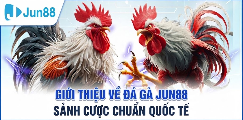 Giới thiệu về Jun88 Đá Gà – Sảnh cược chuẩn quốc tế