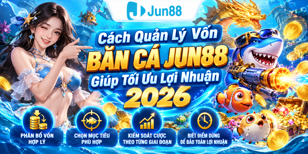 Cách Quản Lý Vốn Bắn Cá Jun88 Giúp Tối Ưu Lợi Nhuận 2026